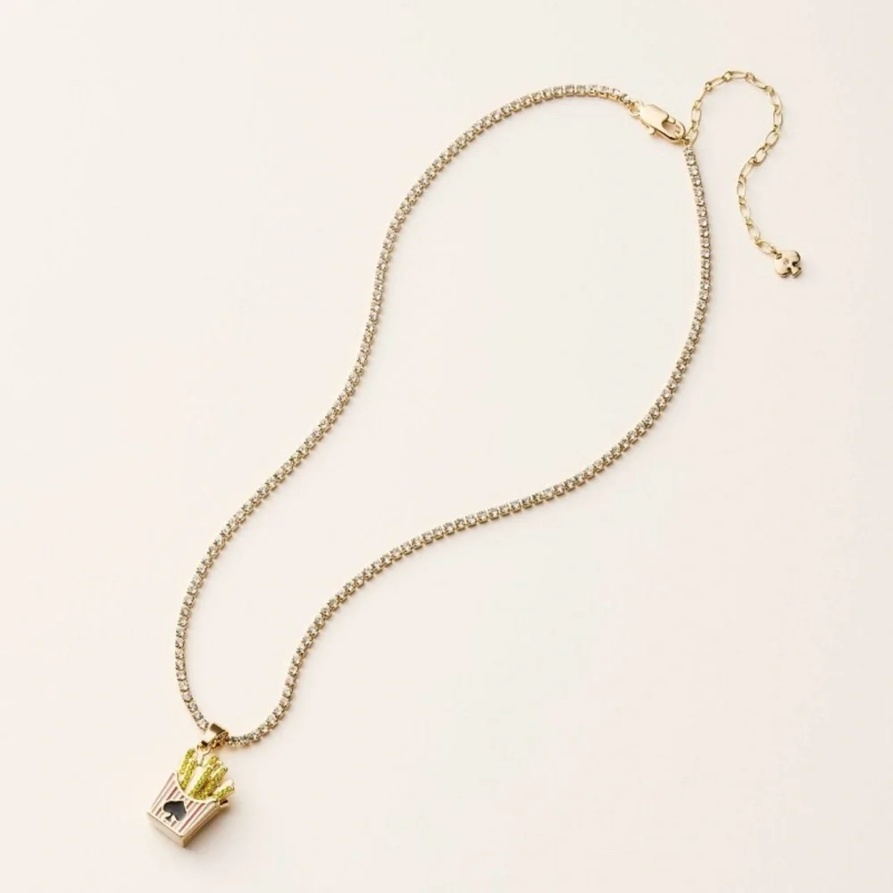 Kate Spade x Target French Fry Necklace - Picture 4 of 8